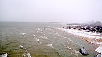 Weather camera view of Edgewater Beach.