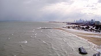 Weather camera view of Edgewater Beach.