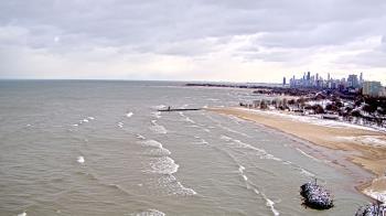 Weather camera view of Edgewater Beach.