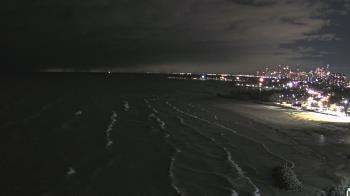 Weather camera view of Edgewater Beach.