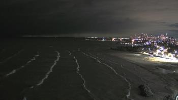 Weather camera view of Edgewater Beach.
