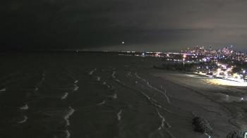 Weather camera view of Edgewater Beach.