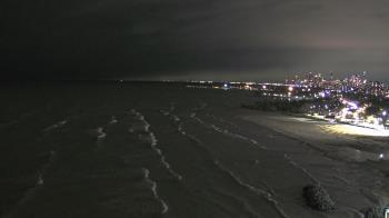 Weather camera view of Edgewater Beach.