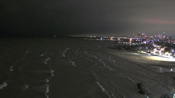 Weather camera view of Edgewater Beach.
