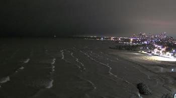 Weather camera view of Edgewater Beach.