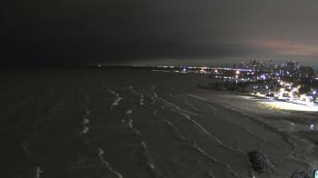 Weather camera view of Edgewater Beach.