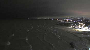 Weather camera view of Edgewater Beach.