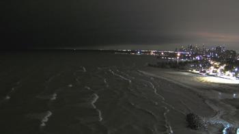 Weather camera view of Edgewater Beach.