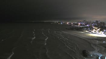 Weather camera view of Edgewater Beach.
