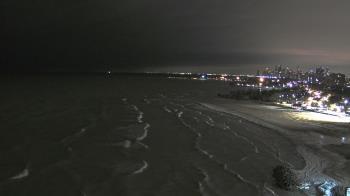 Weather camera view of Edgewater Beach.