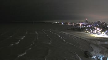 Weather camera view of Edgewater Beach.