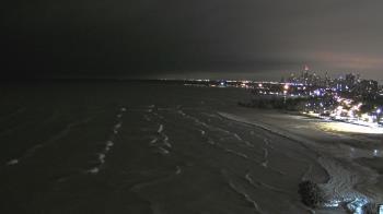 Weather camera view of Edgewater Beach.