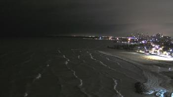 Weather camera view of Edgewater Beach.