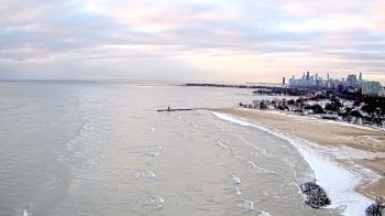 Weather camera view of Edgewater Beach.