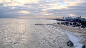 Weather camera view of Edgewater Beach.