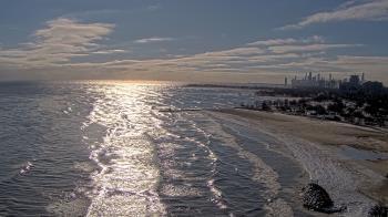 Weather camera view of Edgewater Beach.