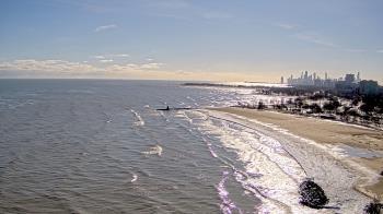 Weather camera view of Edgewater Beach.