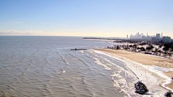 Weather camera view of Edgewater Beach.
