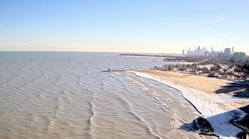 Weather camera view of Edgewater Beach.