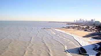 Weather camera view of Edgewater Beach.