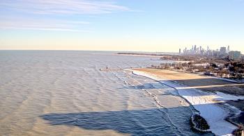 Weather camera view of Edgewater Beach.