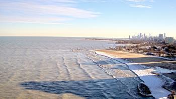 Weather camera view of Edgewater Beach.