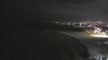 Weather camera view of Edgewater Beach.