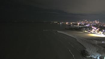 Weather camera view of Edgewater Beach.