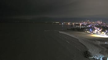 Weather camera view of Edgewater Beach.