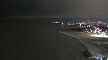 Weather camera view of Edgewater Beach.