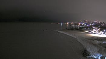 Weather camera view of Edgewater Beach.