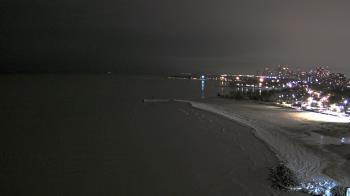 Weather camera view of Edgewater Beach.