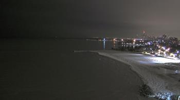 Weather camera view of Edgewater Beach.