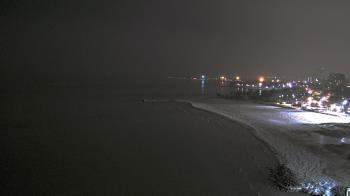 Weather camera view of Edgewater Beach.