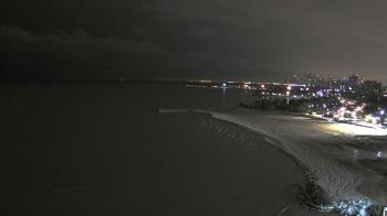 Weather camera view of Edgewater Beach.