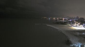 Weather camera view of Edgewater Beach.