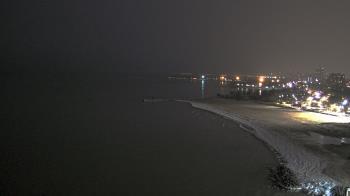 Weather camera view of Edgewater Beach.