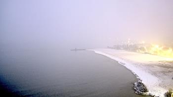 Weather camera view of Edgewater Beach.
