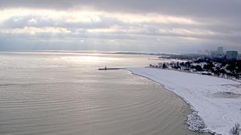 Weather camera view of Edgewater Beach.