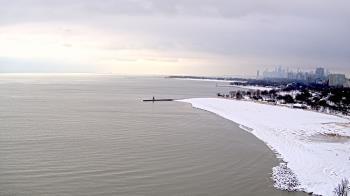 Weather camera view of Edgewater Beach.