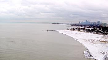 Weather camera view of Edgewater Beach.