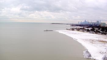 Weather camera view of Edgewater Beach.