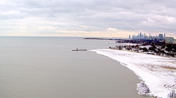 Weather camera view of Edgewater Beach.