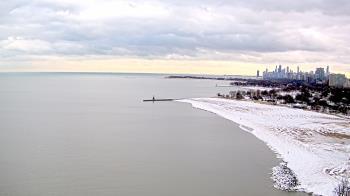 Weather camera view of Edgewater Beach.