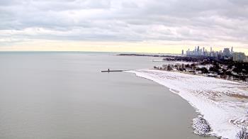 Weather camera view of Edgewater Beach.