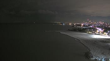 Weather camera view of Edgewater Beach.