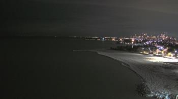 Weather camera view of Edgewater Beach.