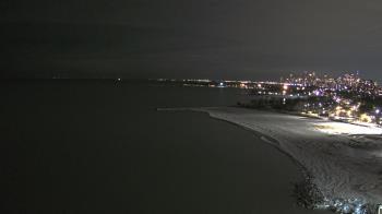 Weather camera view of Edgewater Beach.