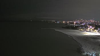 Weather camera view of Edgewater Beach.