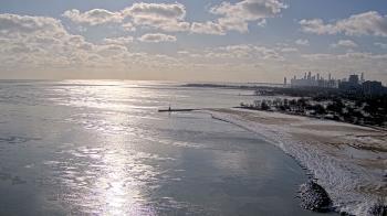 Weather camera view of Edgewater Beach.